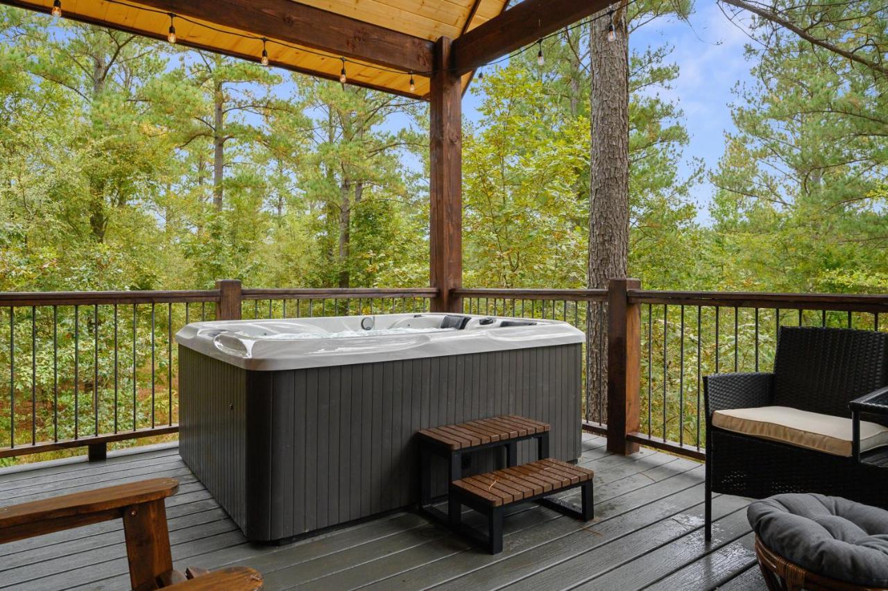 The Adirondack Honeymoon Hot Tub Soaking Tub Wood Burning Fireplace Stephens Gap Eksteriør bilde