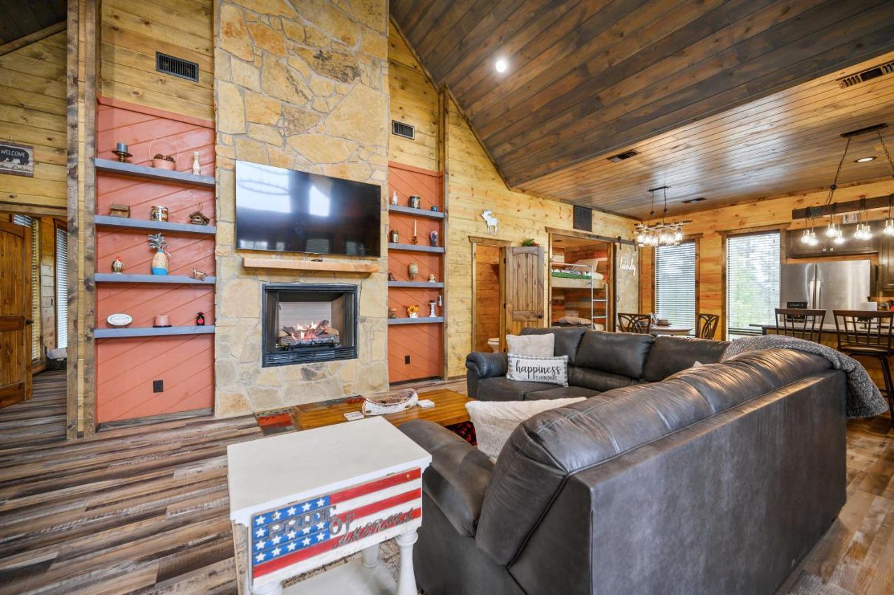 The Adirondack Honeymoon Hot Tub Soaking Tub Wood Burning Fireplace Stephens Gap Eksteriør bilde